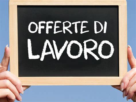 Offerte di lavoro mattina